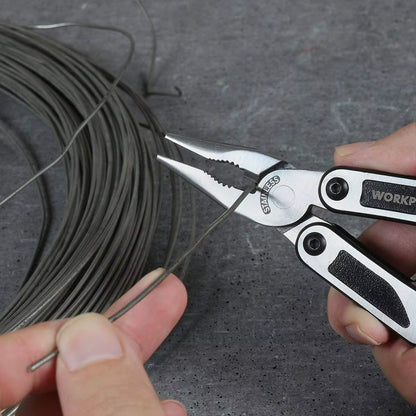 Heavy-Duty Multi-Tool with V-Cutter & Belt Pouch – The Ultimate Survival & DIY Companion