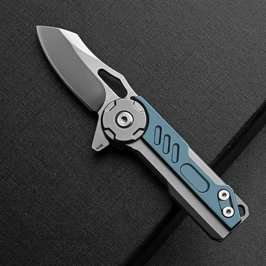 2025 M390 Mini Folding Knife – High Hardness, Quick-Open Pocket Blade, EDC & Outdoor Survival Tool