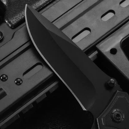 Tactical Folding Knife – Emergency Glass Breaker & Seatbelt Cutter | Survival & EDC Tool